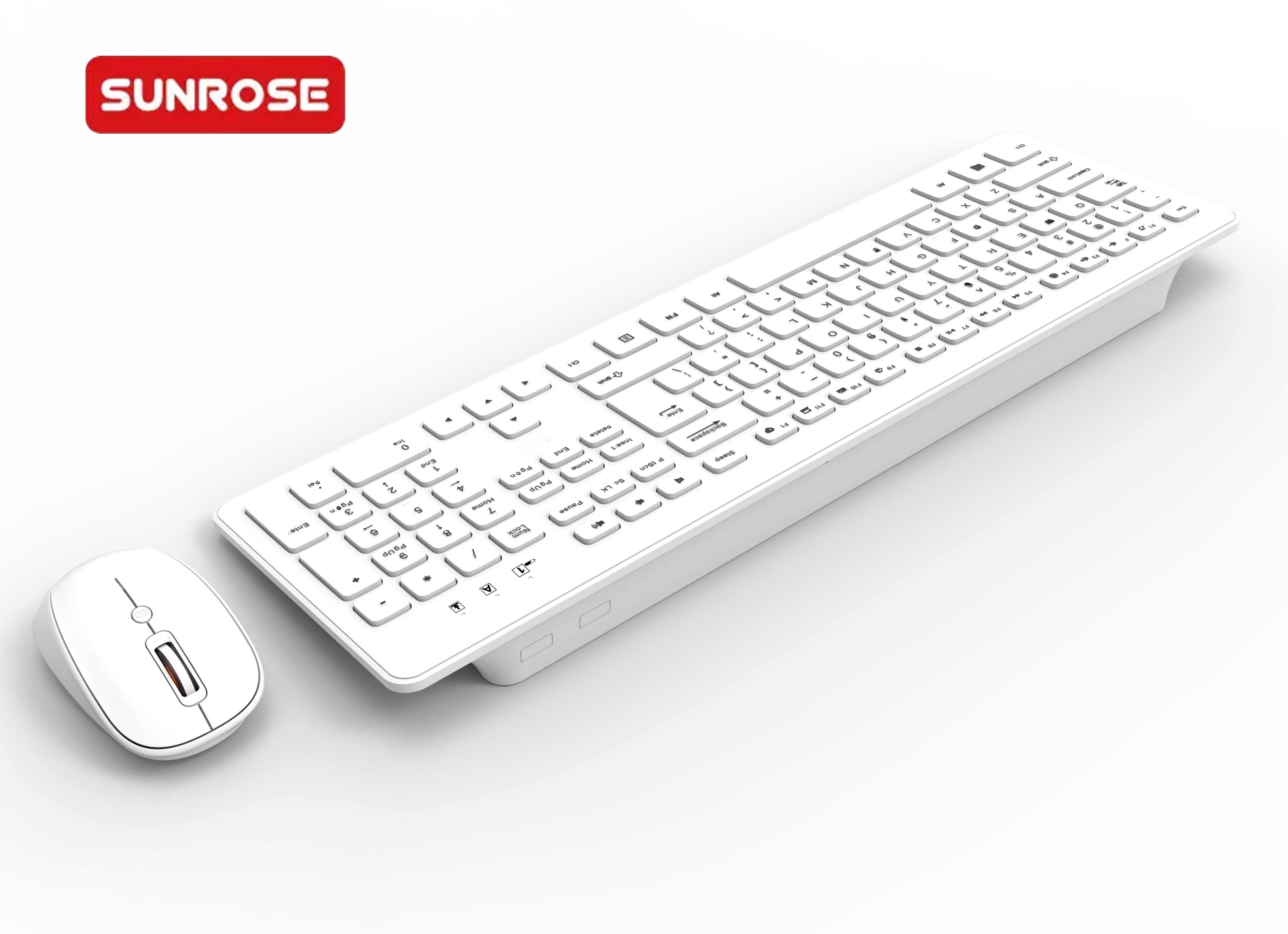 SUNROSE OAK940 2.4G Wireless Keyboard Mouse Combo