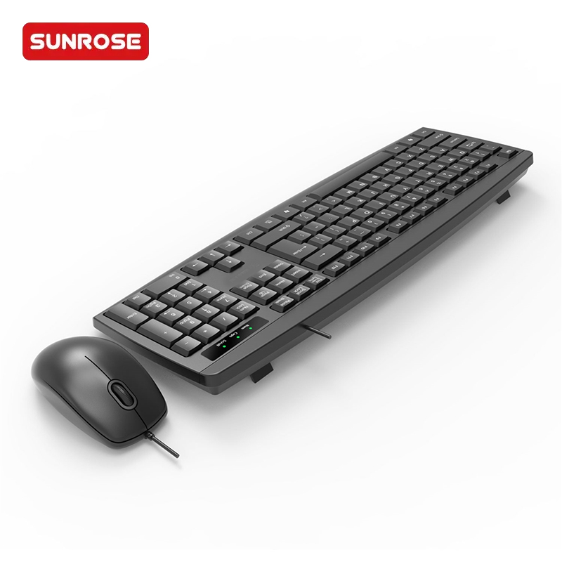 T13s SUNROSE Office Wired Keyboard And Mouse Combo