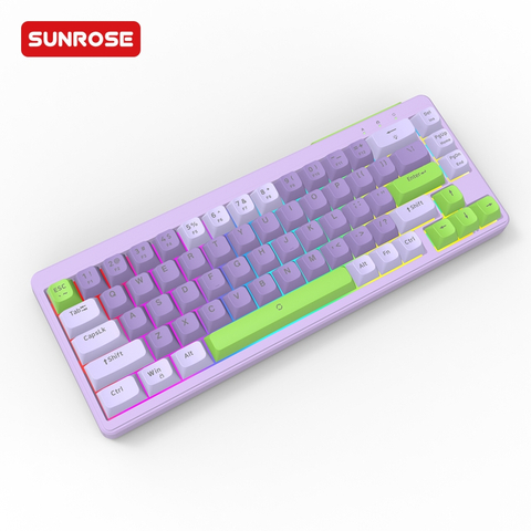 SUNROSE BK68 Compact 65% Membrane Gaming Keyboard