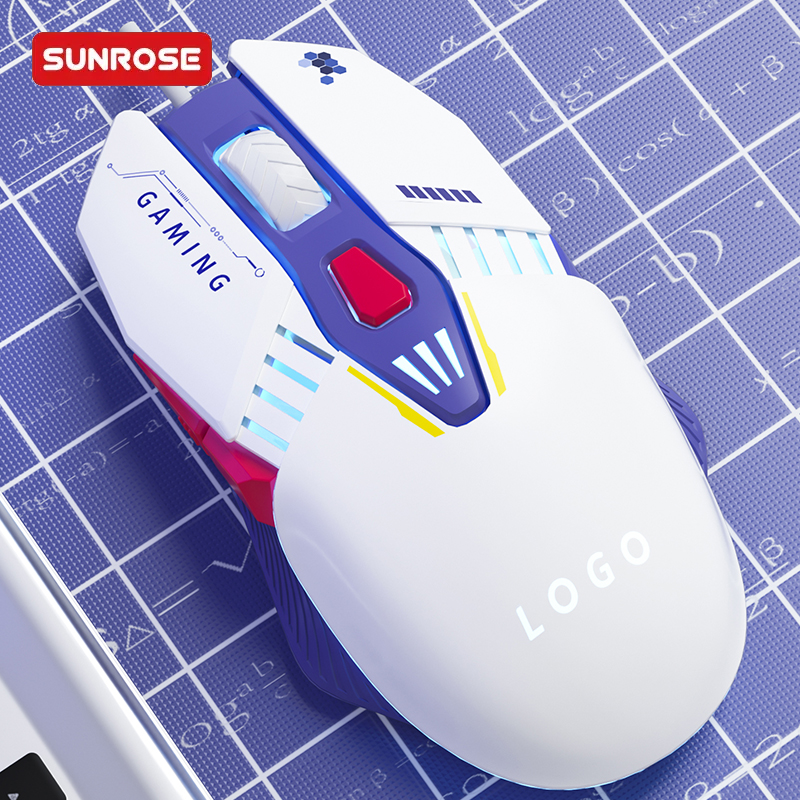 SUNROSE CH800 Wired RGB Gaming Mouse