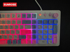 SUNROSE OKB030 Rainbow LED Backlit Gamers Wired Keyboard