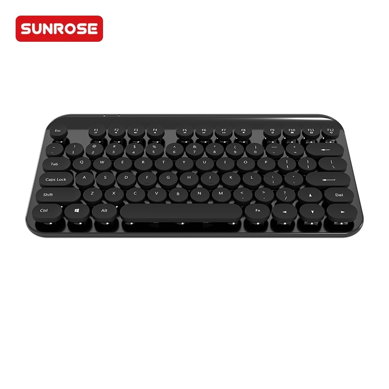 QT-01 Cute Punk Wireless Keyboard