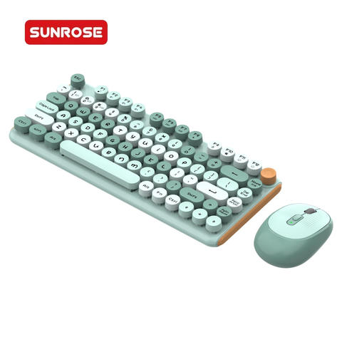 SUNROSE T68 Wireless Mechanical Keyboard and Mouse Set