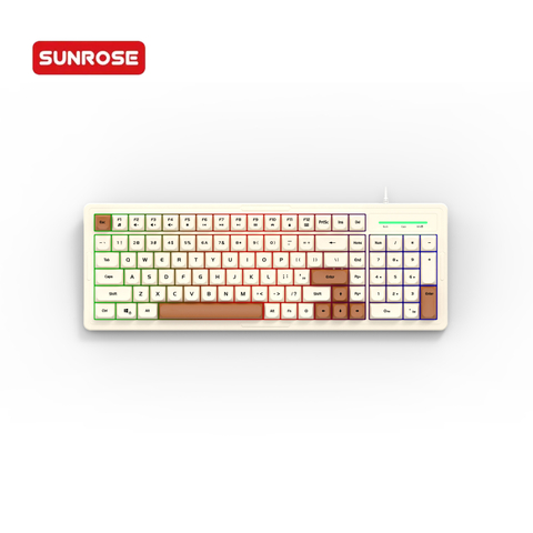 SUNROSE OKB030 Wired USB Gaming Keyboard