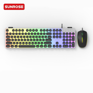 OAK030 Retro Gaming Keyboard And Mouse Combos