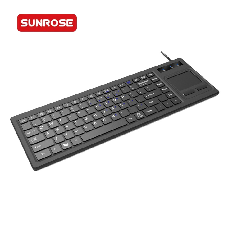SUNROSE KG301 Fingerprint Touchscreen Wired Keyboard