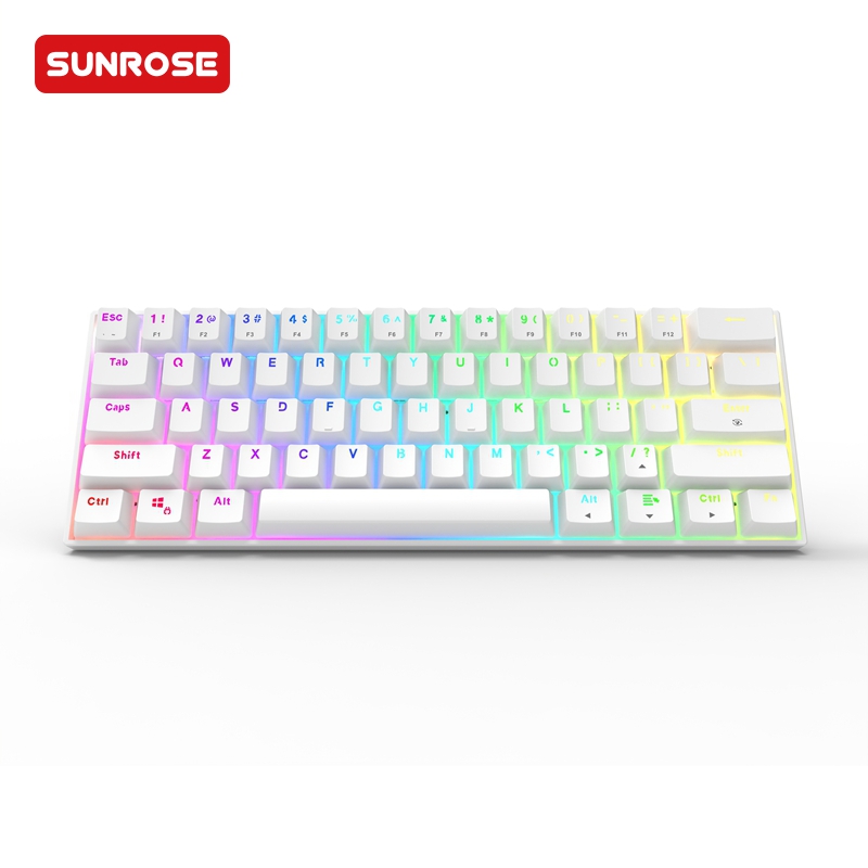 SUNROSE MK61 Portable 60% Mechanical Gaming Keyboard