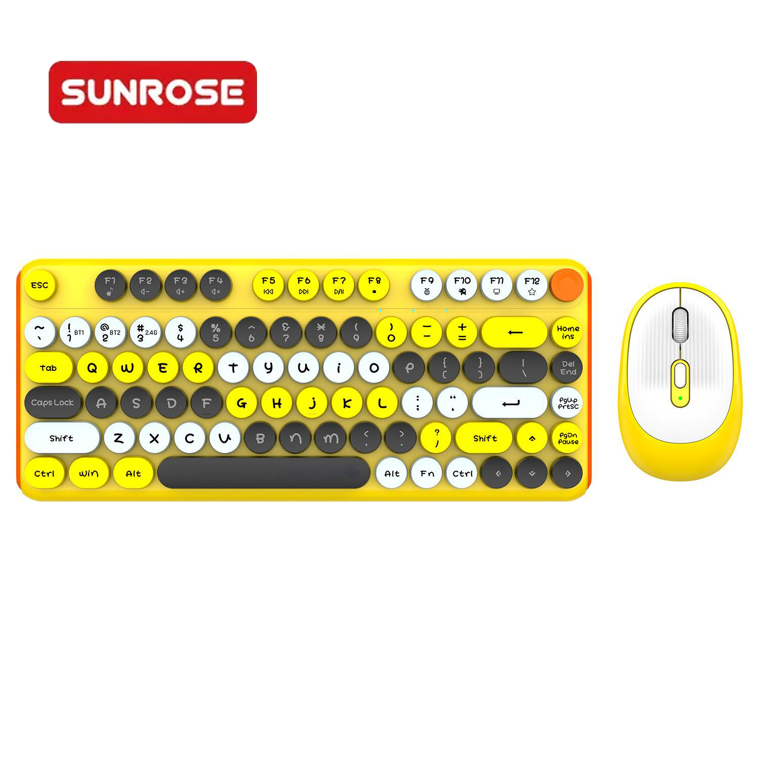 SUNROSE T68 Wireless Mechanical Keyboard and Mouse Set