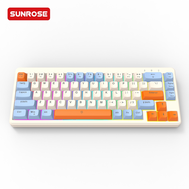 SUNROSE BK68 Compact 65% Membrane Gaming Keyboard