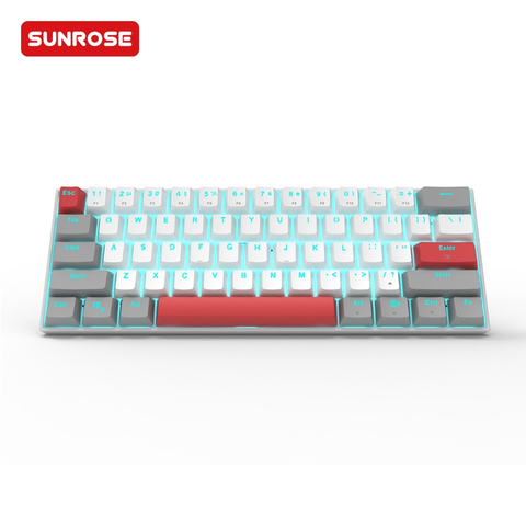 SUNROSE MK61 Portable 60% Mechanical Gaming Keyboard