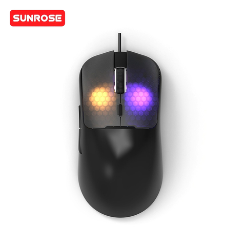 SUNROSE G1 Lightweight RGB Wired Gaming Mouse