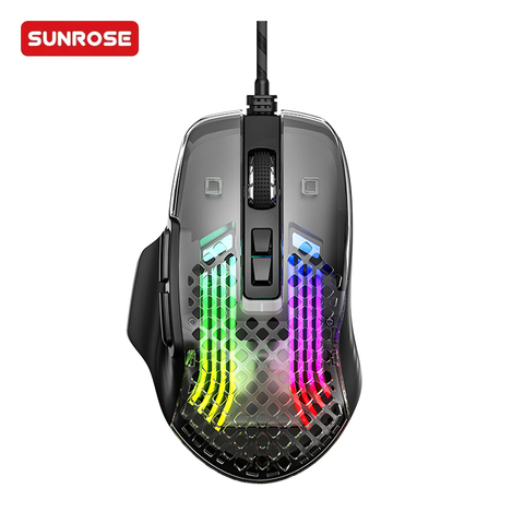 QX-36(M36) Transparent Gaming Mouse