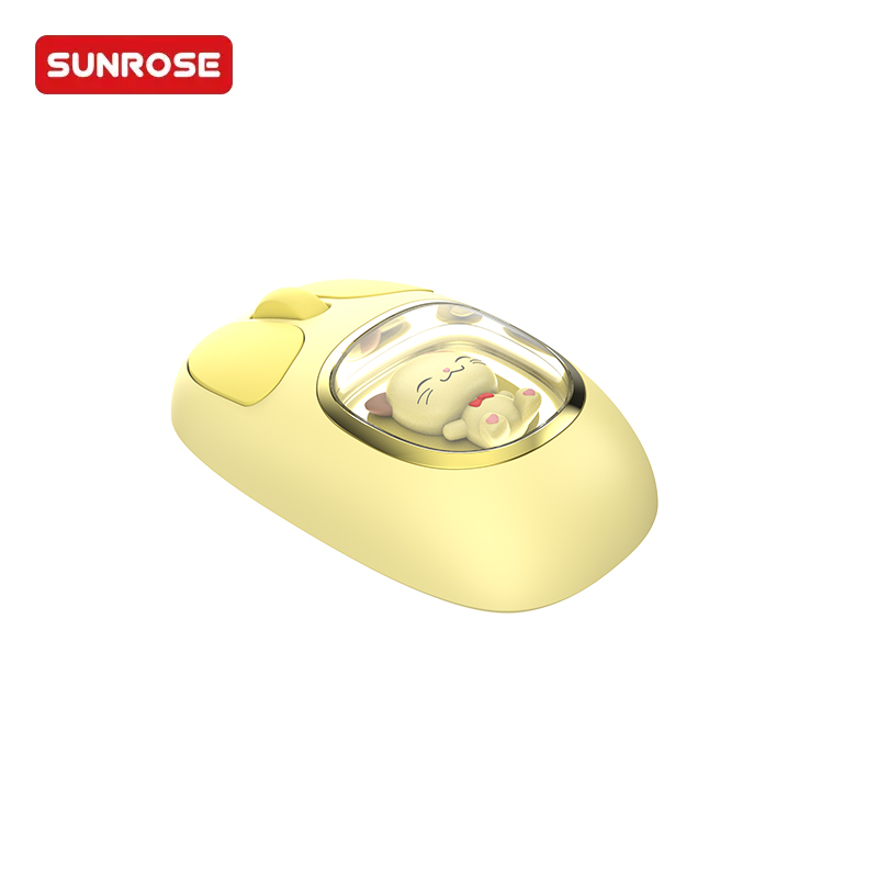 Q7 Cute Transparent Design Mouse