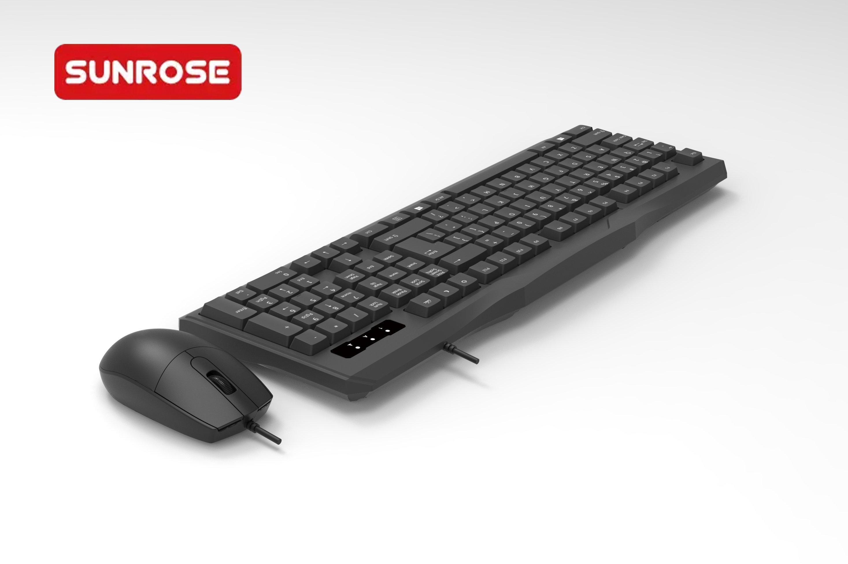 SUNROSE OAK930 Wired Keyboard And Mouse Set