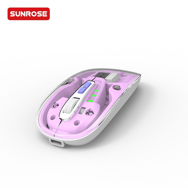 OMR500 Wireless Transparent Mouse