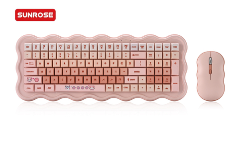 SUNROSE QT-04 Wireless Keyboard and Mouse Set