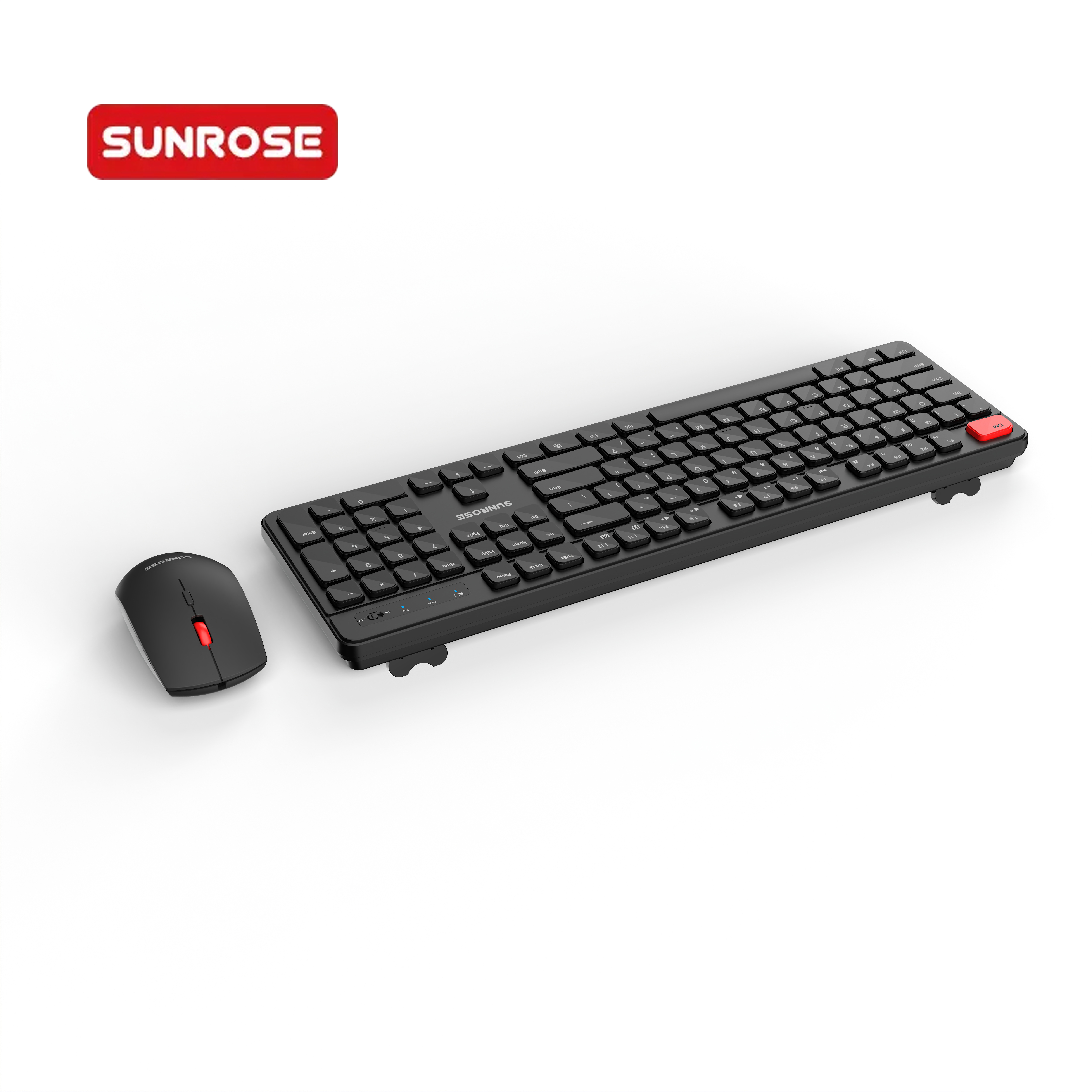 SUNROSE OAK020 2.4G Wireless Keyboard And 1600 DPI Mouse Combo