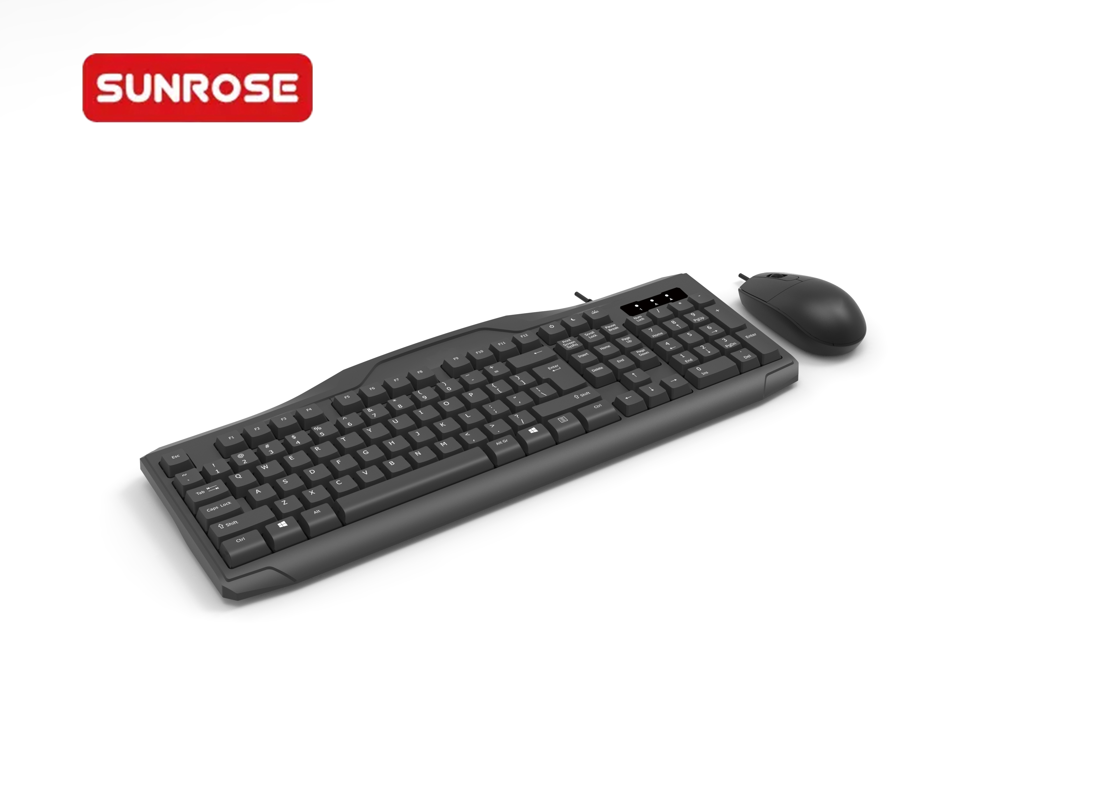 SUNROSE OAK930 Wired Keyboard And Mouse Set