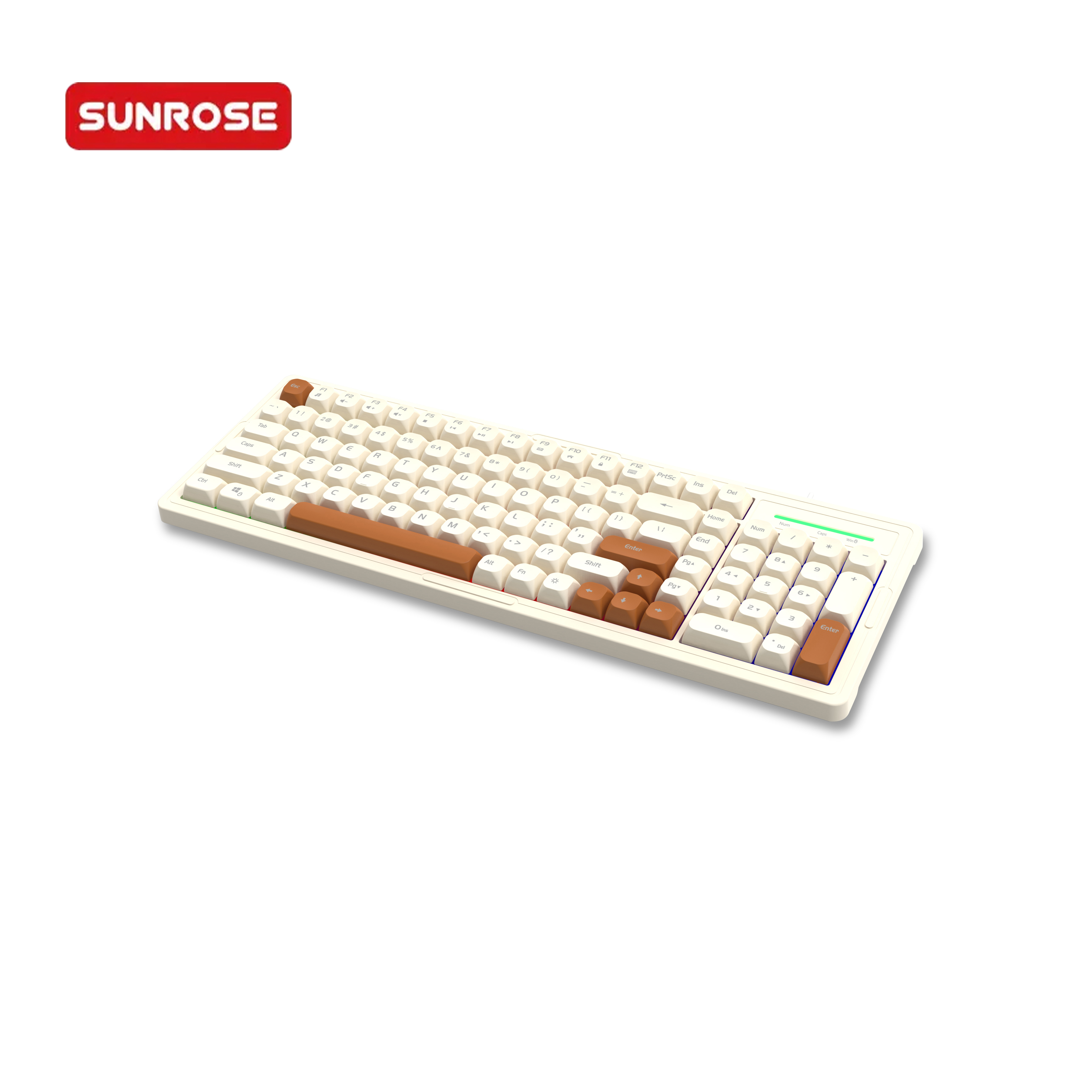 SUNROSE OKB030 Wired USB Gaming Keyboard