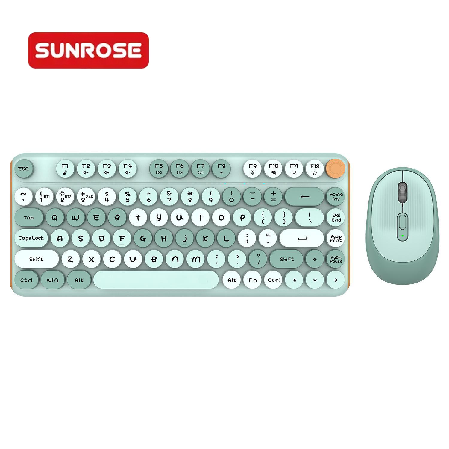 SUNROSE T68 Wireless Mechanical Keyboard and Mouse Set