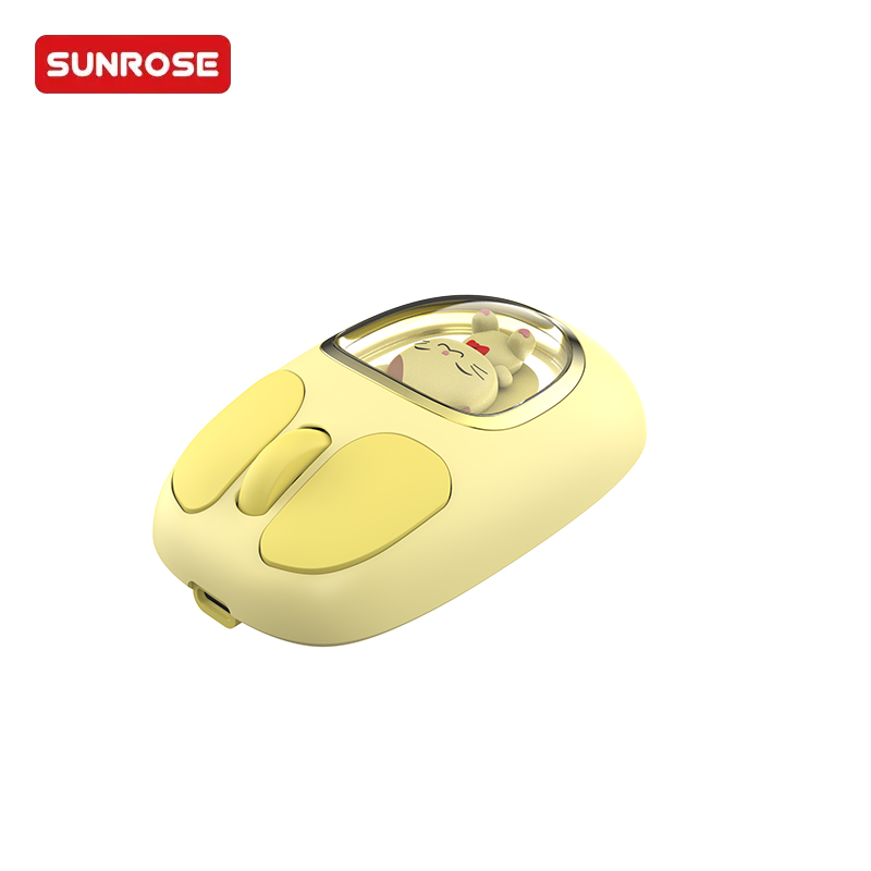 Q7 Cute Transparent Design Mouse