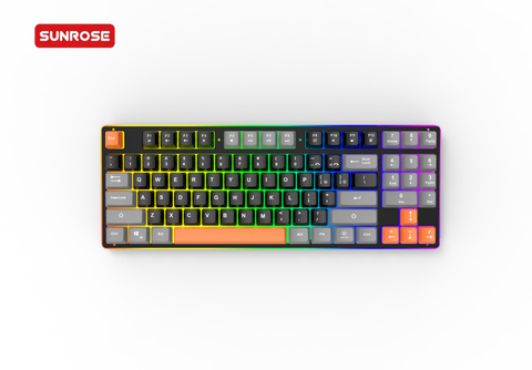 SUNROSE K89 Wired RGB Gaming Keyboard 
