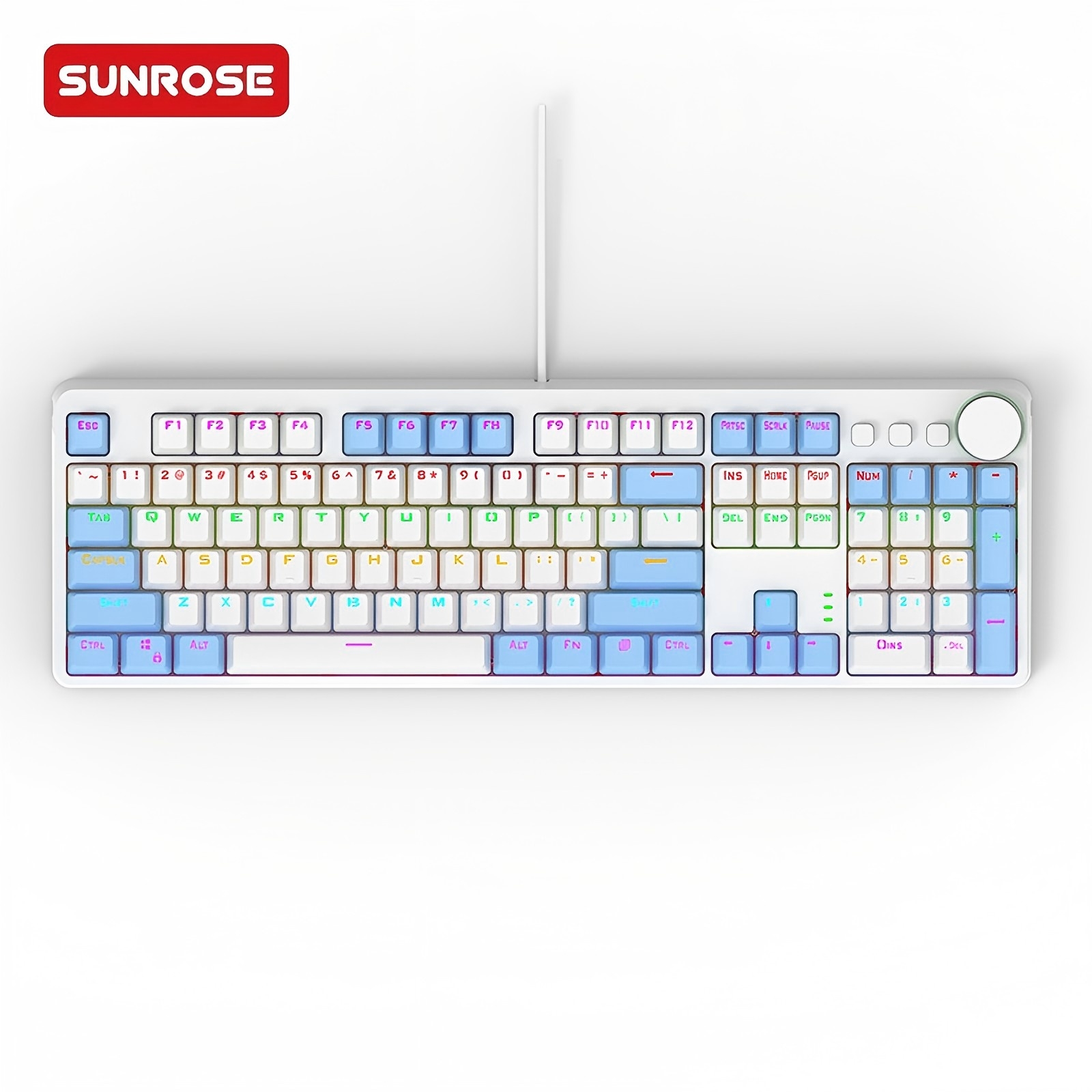 K104 Wired Mechanical Gaming Keyboard 