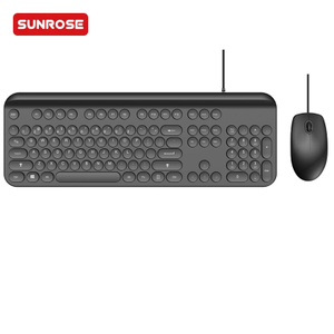 QT-07WS Punk Style Keyboard Mouse Combo