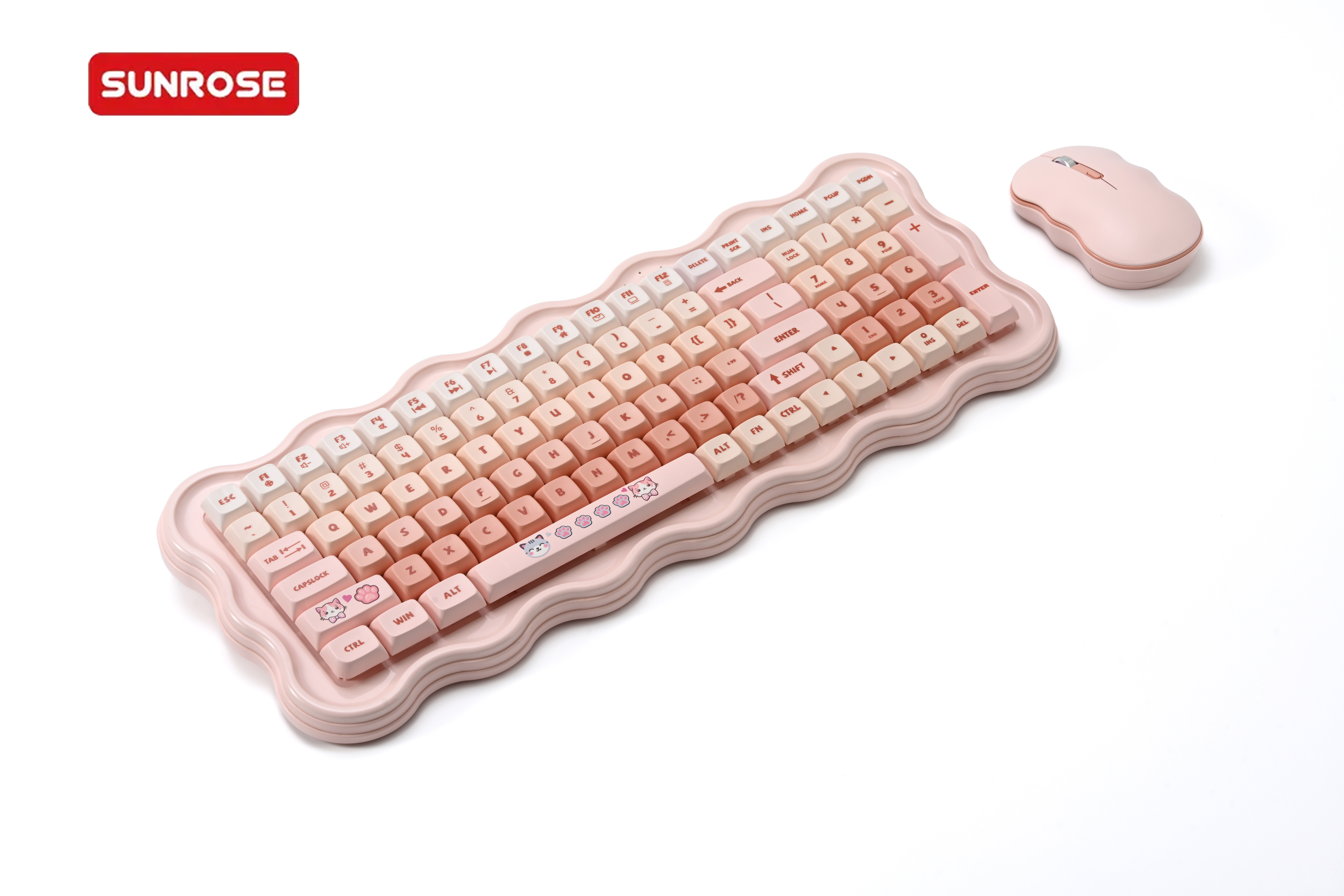 SUNROSE QT-04 Wireless Keyboard and Mouse Set