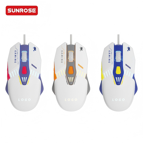 SUNROSE CH800 Wired RGB Gaming Mouse