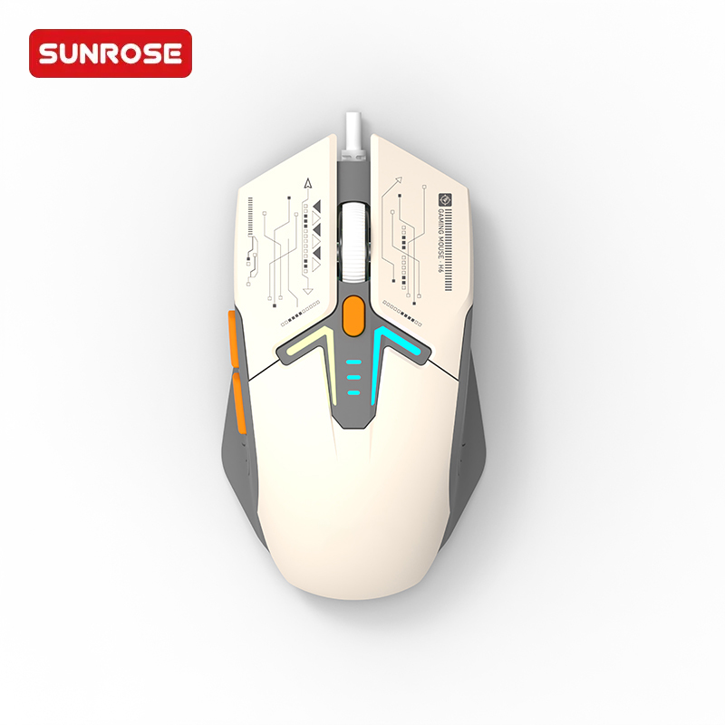 SUNROSE OMW315 RGB Backlit Gaming Wired Mouse 