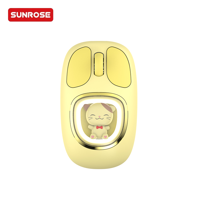 Q7 Cute Transparent Design Mouse