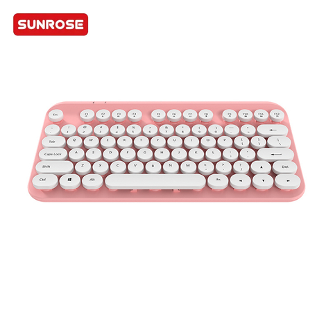 QT-01 Cute Punk Wireless Keyboard