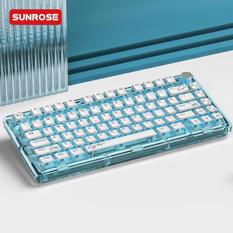 K80 Wireless Transparent Mechanical Keyboard 